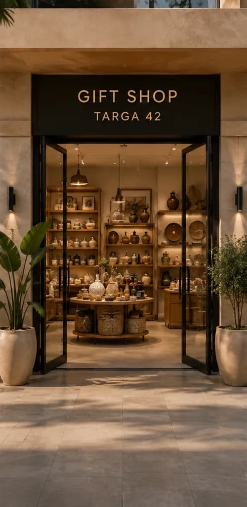 Gift shop du Targa 42