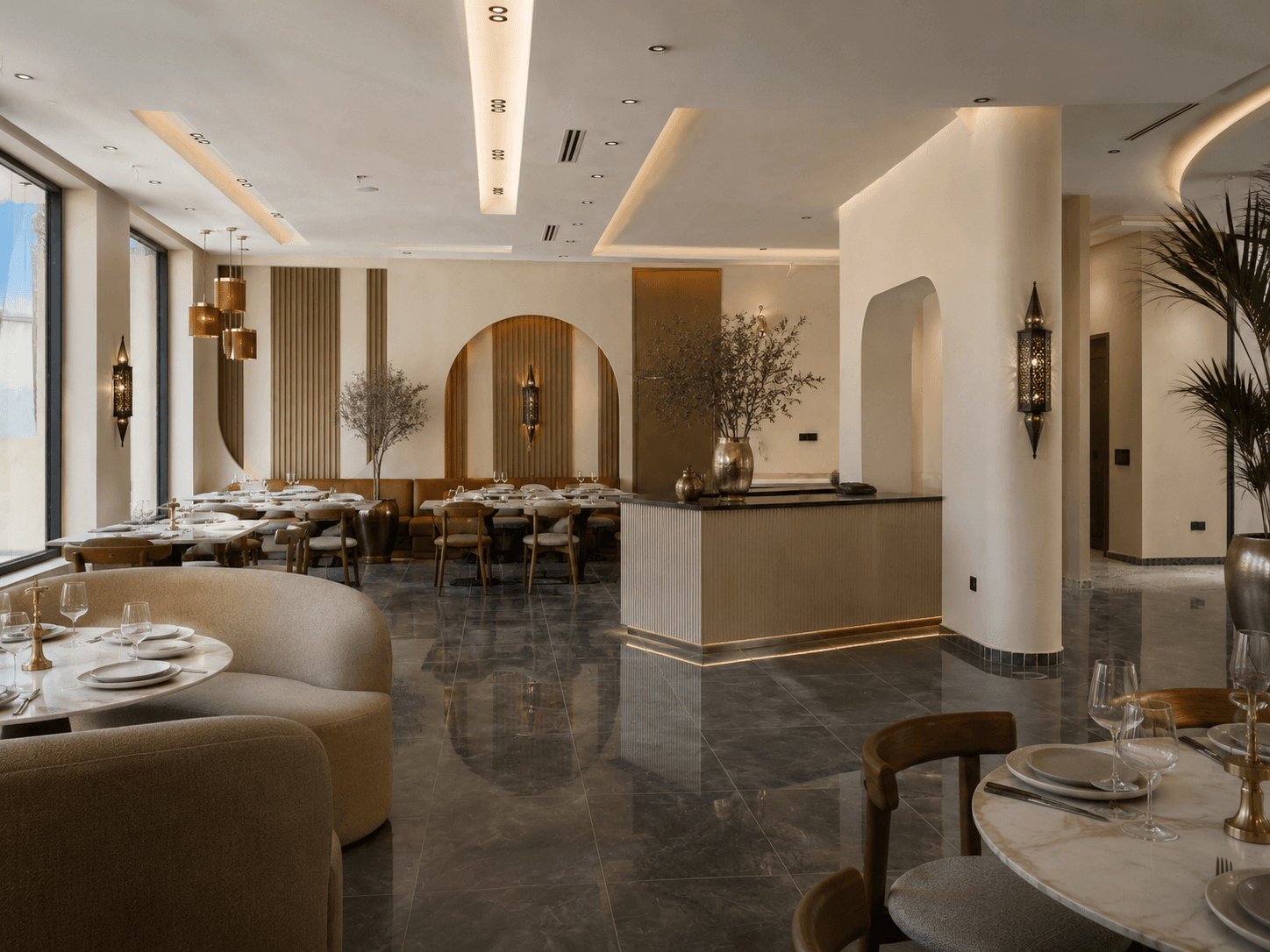 Ambiance du restaurant Crown Table